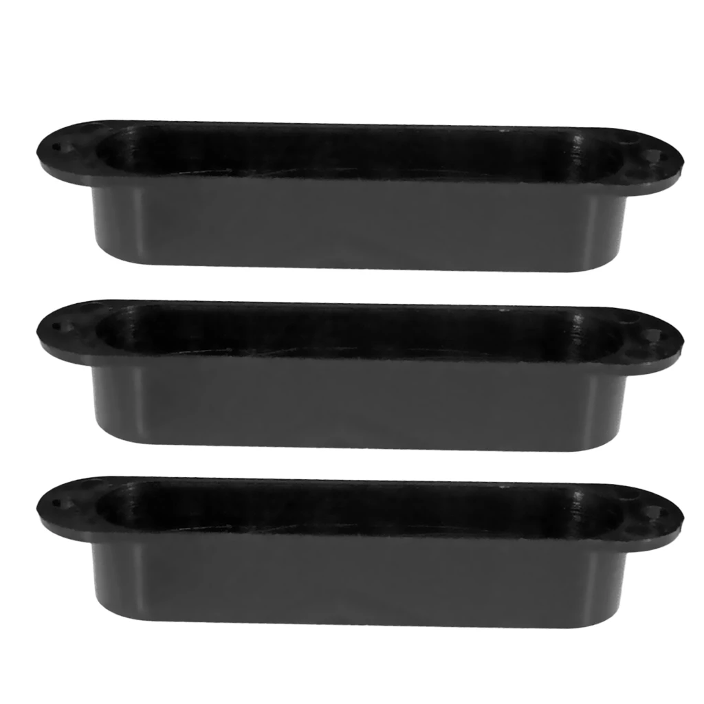 3pcs Single Coil SSS Humbucker Pickup Covers for Strat ST Squier SQ Electric Guitar Replacement Parts
