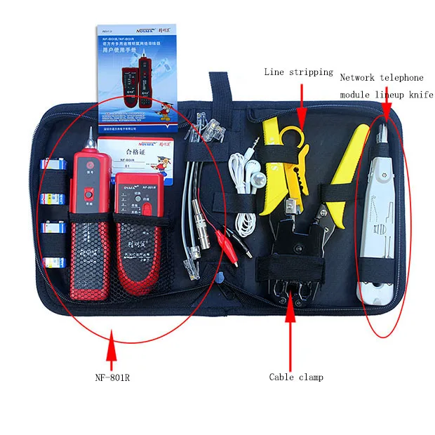 CCTV BNC cable tester Wire Tracker Cable Scanner UTP/STP RJ45/ RJ11