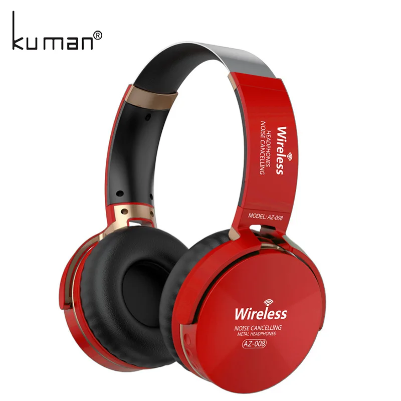

Kuman Sports Headsets Stereo Wireless Headphones HIFI Bluetooth Earphone with 3.5mm Conversion Line For Phone PC Gaming YL-HH3