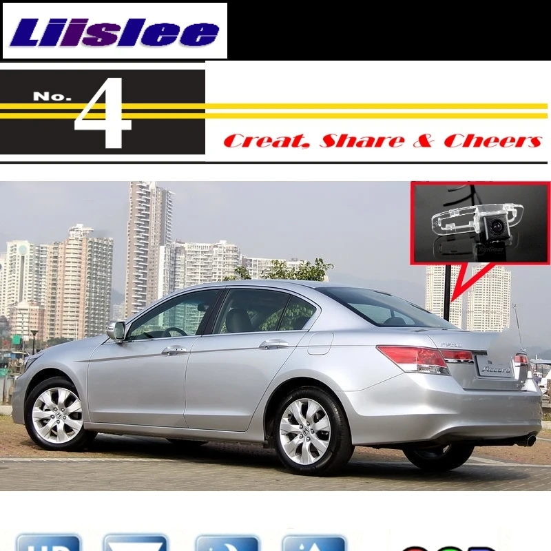 

Liislee Car Camera For Honda For Accord 8 MK8 Inspire 2007~2013 rearview Rear View Back Up Camera For PAL / NTSC | CCD Connector