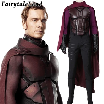 

Xmen Max Eisenhardt Xmen cosplay costume Young Erik Lehnsherr cosplay Magneto cosplay costume Halloween costumes for adult men