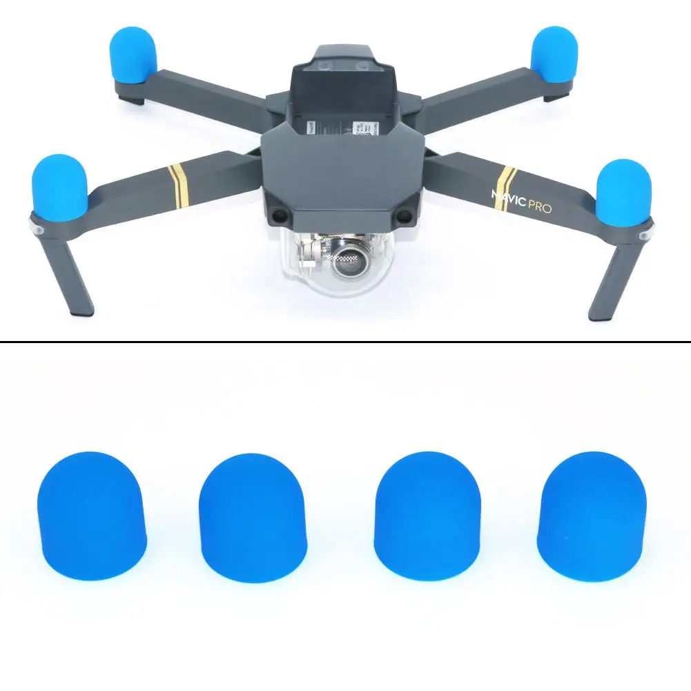 4 шт./лот Силиконовая Защитная крышка для двигателя Mavic Pro защита от