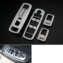 Estilo de coche de ventana de puerta de cubierta para marco de interruptor de ajuste de ABS para Jeep Grand Cherokee Jeep Cherokee Dodge Journey 2011-2016