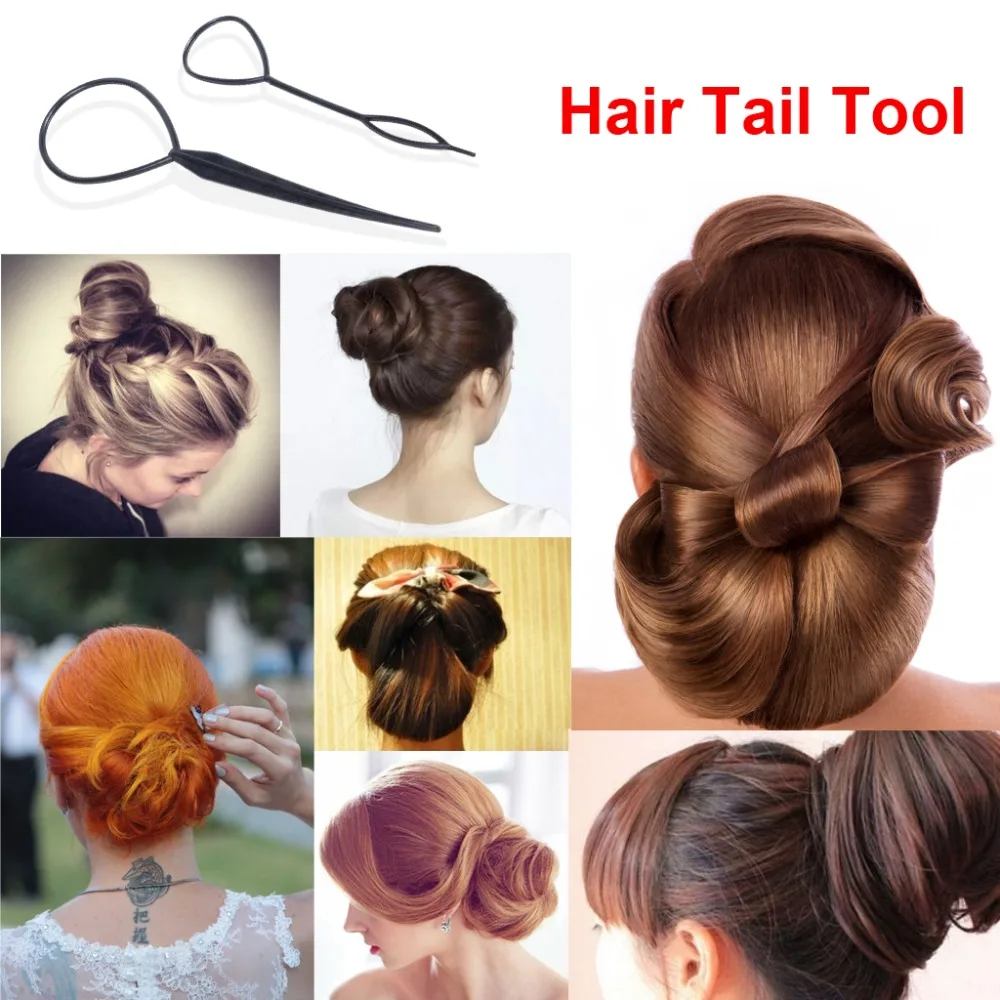 10Sets of 20Pcs Tail Hair Braid Ponytail Maker Styling Tool Hair Kit