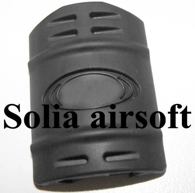 

24pcs/set tactical rubber handguard rail scope covers Black