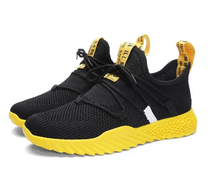 

2019 spring summer New men fashion cool air mesh color Breathable street trend sport casual shoes