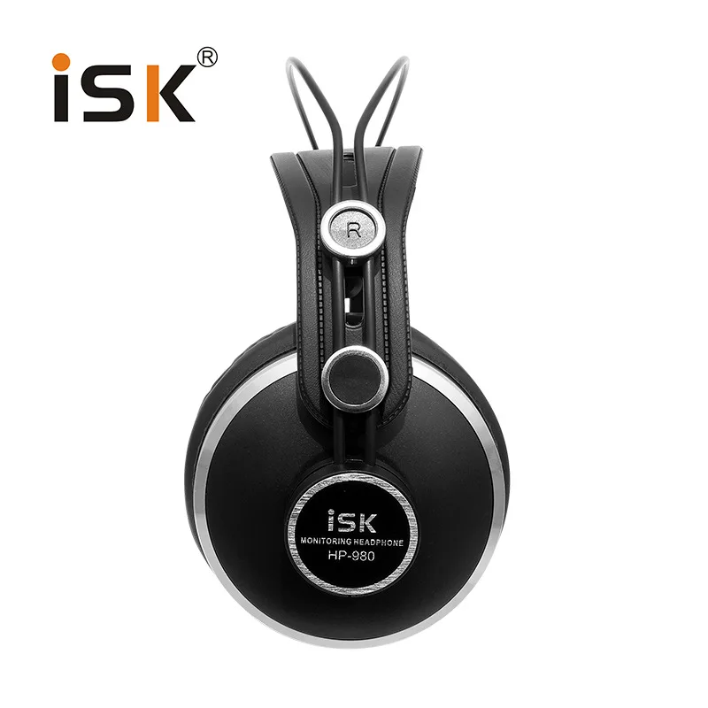 Фирменные оригинальные наушники для монитора ISK HP 980 профессиональная студия DJ