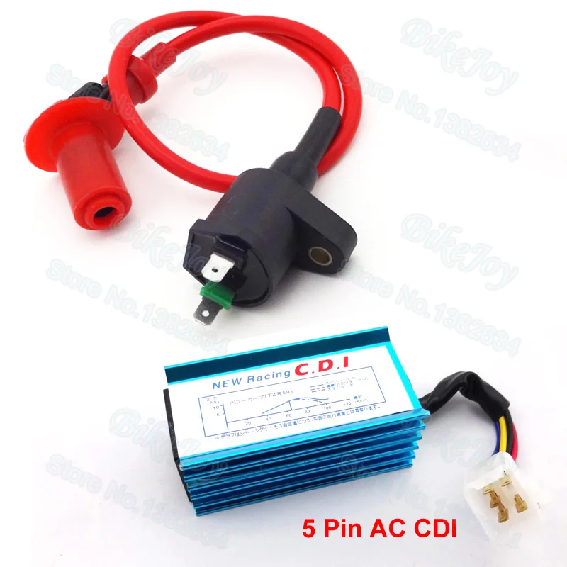 

Performance Ignition Coil Racing 5 pins AC CDI For Honda XR CRF 50 Pit Dirt Bike 110cc 125cc
