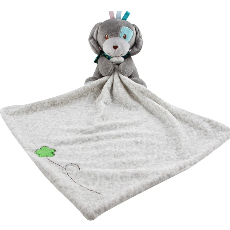 Плюшевое детское одеяло Безопасности s мягкое детское стеганое одеяло погремушка новорожденное обучающее одеяло с куклой Повтор сон детские игрушки 0-12 месяцев