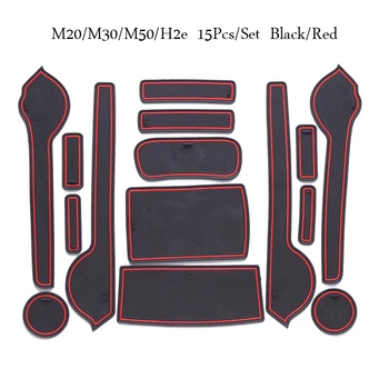

Gate Slot Pad Non-Slip Mats For BAIC M20 M30 H2e M50 Non-Slip Mats Interior Door Pad Cup Mat Car Styling Accessories