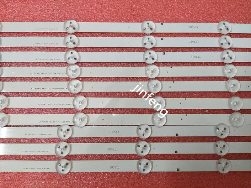 10-Lamp LED Backlight Strip Kit for LG 42 Inchs TV Description Image.This Product Can Be Found With The Tag Names Computer Office, Industrial Computer Accessories, Led backlight strip kit, Servers Industrial Computer