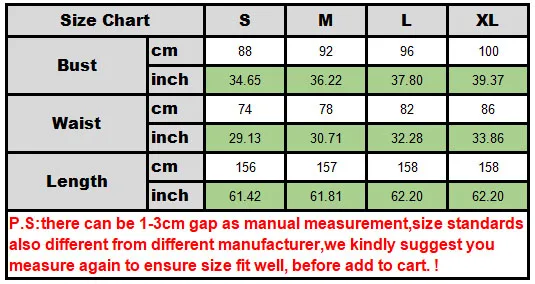 Size chart gasbey