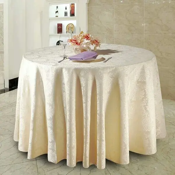 Europe style Hotel tablecloths printed round table cloth tablecloths