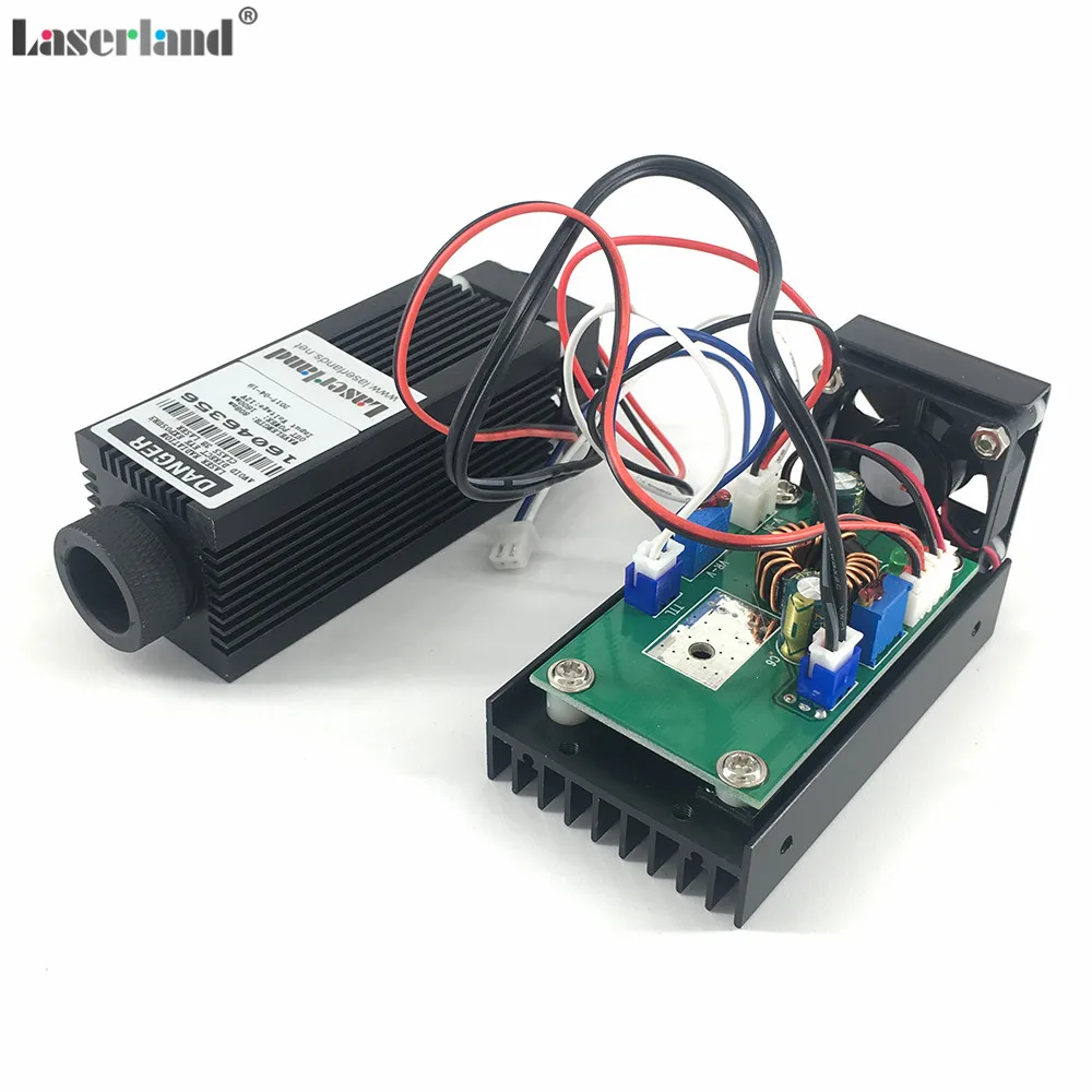 Laser de Diodo 1.6 w 2.4 w 808nm 810nm Infravermelho Módulo 12vdc Ttl
