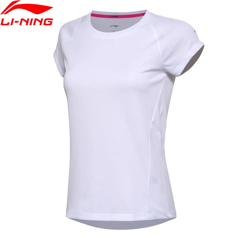 

(Clearance Sale)Li-Ning Women's Jogging Running T-Shirt Comfort AT Dry 100%Polyester LiNing T Shirt Sports Tee ATSM188 MTS2011
