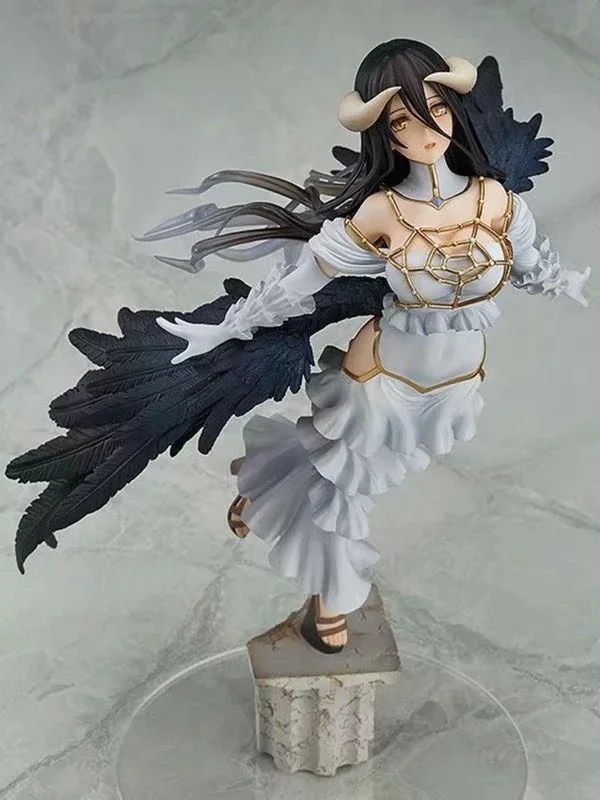 Goede Japnese Anime Overlords Over Lord Albedo 1 8 Schaal Painted Figuur PVC Action Figure Collectible Model Toys Voor Decoratie Gift