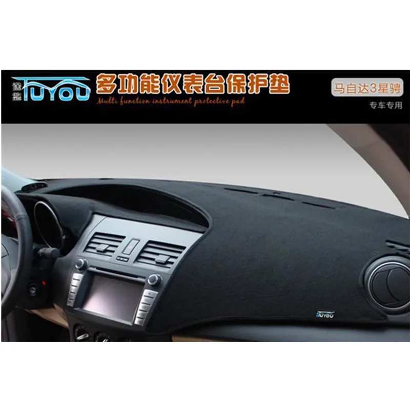 Высококачественная консоль Избегайте световых подушек для защиты приборной панели, Секция вышивки для Subaru XV 2009-2012