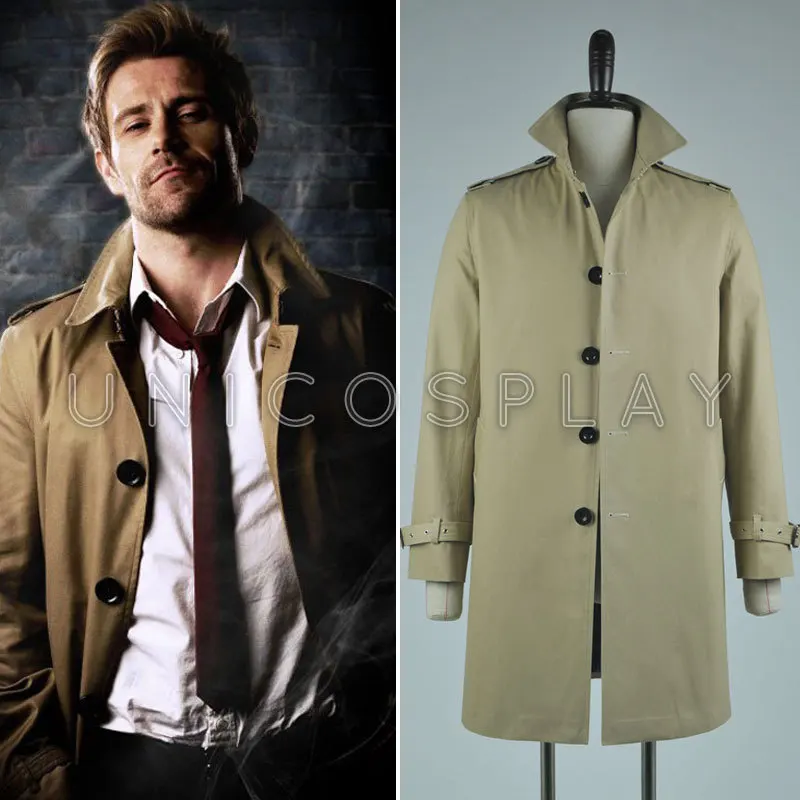 

John Constantine Trench Coat Cosplay Costume