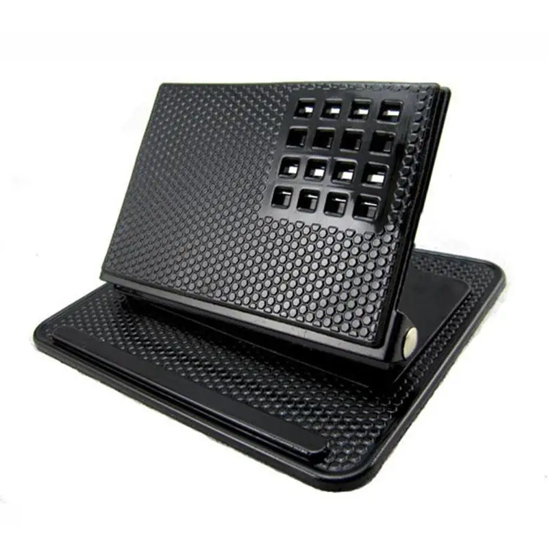 

360 Degree Angle Adjustable Silicon Rubber Car Sticky Mat Anti-Slip Pad Car Flat Holder Dash Support For Cellphone