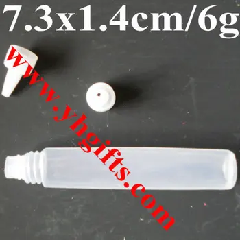 

100PCS/LOT.Refillable bottles,6g glue bottle,Drawing toys.Kindergarten tools.Art tools,7.3x1.4cm/5.5ml,Freeshipping.