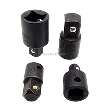 4 шт. ударный гаечный ключ адаптер Редуктор набор понижающих адаптеров 1/" 3/8" 1/" квадратные диски воздуха трещотка набор инструментов для механики