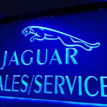 LG151-Jaguar светодиодный неоновый свет знак повесить Знак Домашний Декор ремесла