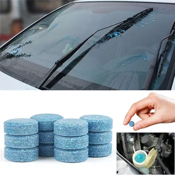 

10x Car wiper tablet Window Glass Cleaning Cleaner Accessories For Lada granta vesta priora kalina niva largus vaz samara 2106