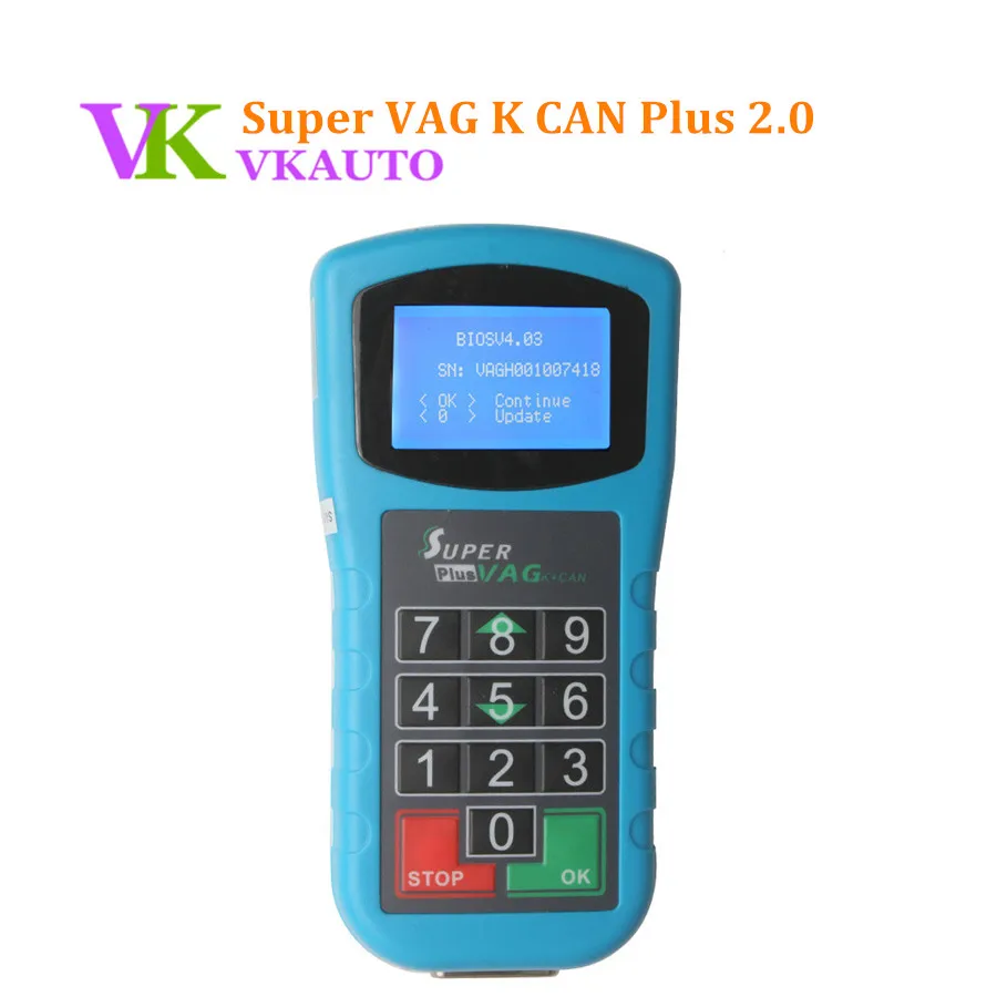 New VW Key Programmer Super VAG K CAN Plus 2.0 Odometer Programmer Diagnostic Scanner New VW Key Programmer Super VAG K CAN Plus 2.0 Odometer Programmer Diagnostic Scanner