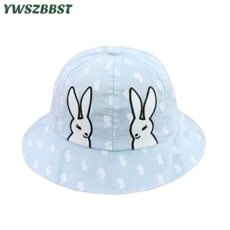 

Fashion Rabbit Ear Baby Girls Hat Summer Children Sun Hats Kids Bucket Hat Autumn Cap for Boys Child Sun Cap Baby Beach Caps