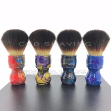 Щетка для бритья CSB синтетический узел для волос 26 мм ручка из смолы Парикмахерская иструмент для парикмахерской