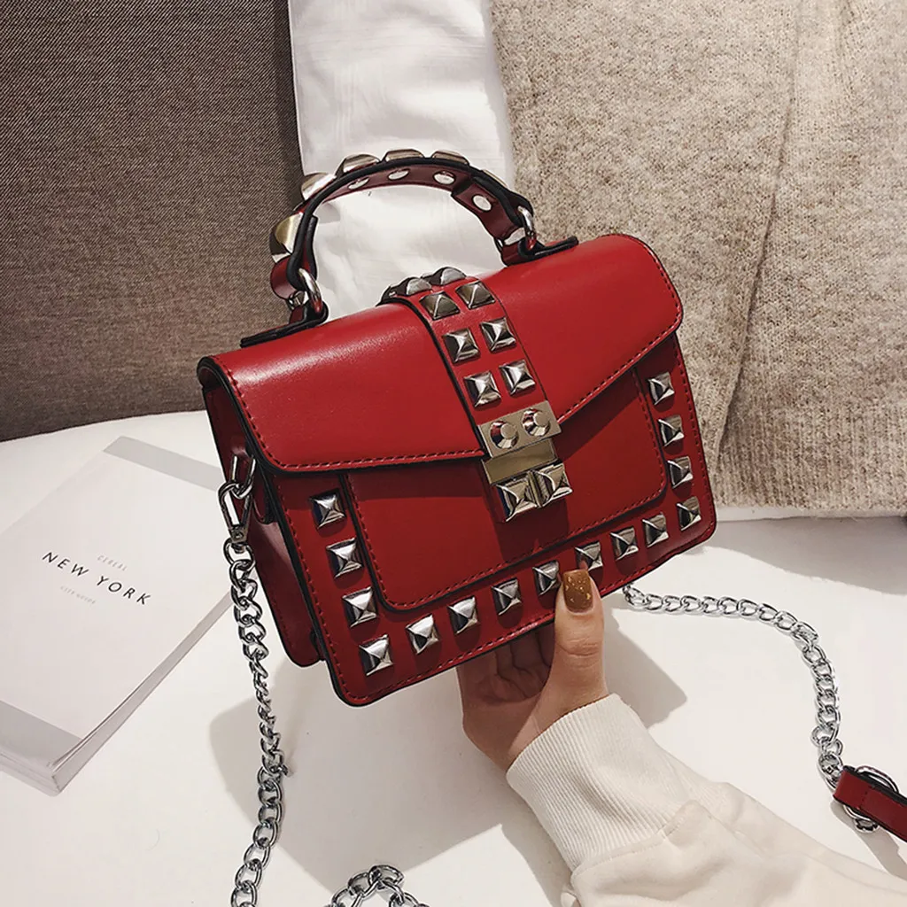CONEED, роскошные женские сумки, женская дикая сумка-мессенджер, модная маленькая квадратная сумка на одно плечо, дизайнерские сумки MAY24 - Цвет: Red