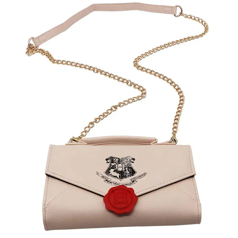 

Harry Potter Hogwarts Letter Sidekick Handbag Standard Mini Messenger bag chain shoulder strap