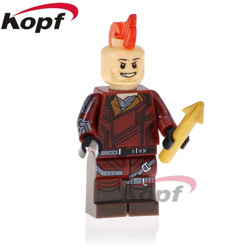 

XH 875 Building Blocks Kraglin Figures Captain America Vision Scarlet Witch Super Heroes Bricks Learning For Children Toys Gift