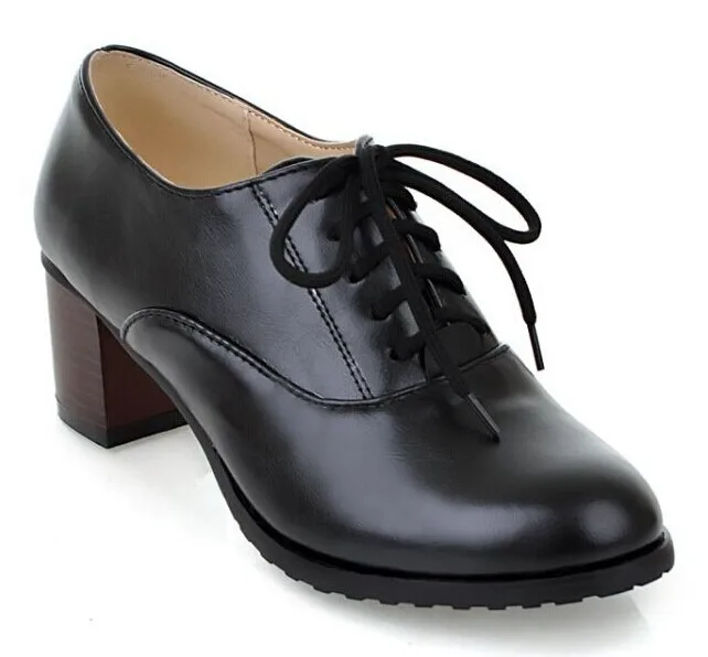 ladies leather work shoes