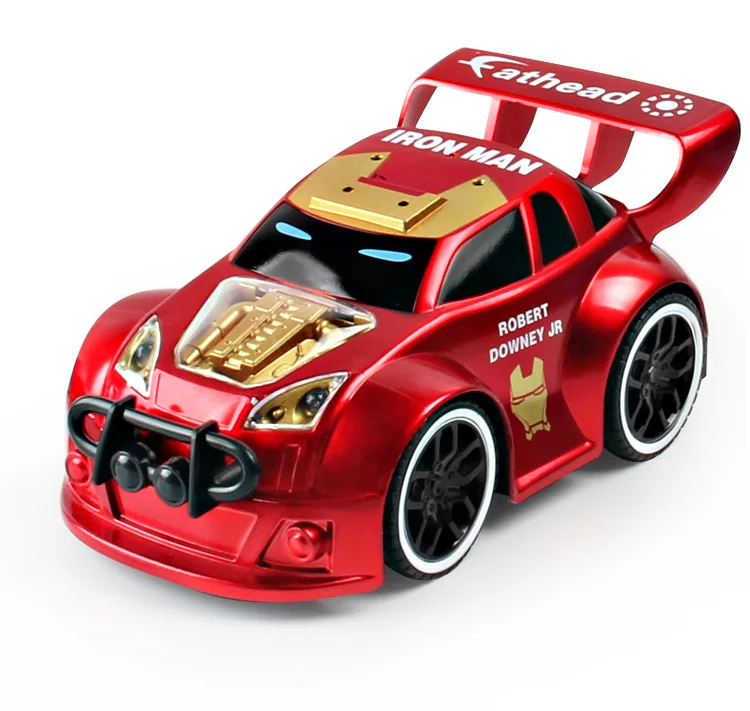 

The Avengers RC Car Toys for Children Boys iron Man Captain America Superman Hulk Spiderman Car Christmas Gifs Remote Control