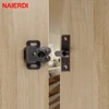 Nuevo  NAIERDI 2-10 Uds amortiguador Tope de puerta más cerca de tapones imán de las capturas con tornillos armario de Hardware Herrajes para muebles p6wGmYV6