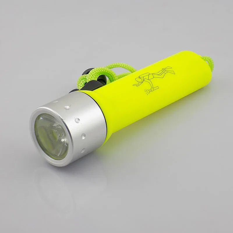 Waterproof LED Diving Flashlight 600 Lumens Q5 Underwater Torch Flash