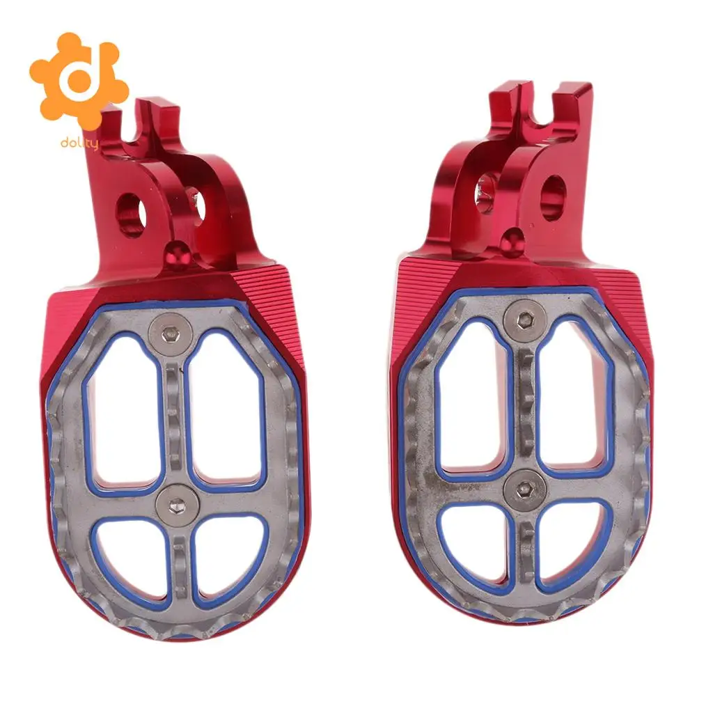 CNC Oversized Foot Pegs for Yamaha YZ YZF WR 125 250 426 450 1999-2015