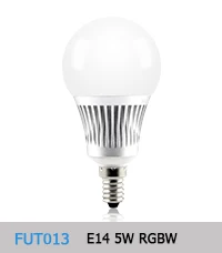 MiLight FUT105 E27 12 Вт RGB + CCT светодиодный лампы 110 V 220 V Беспроводной 2,4 г накаливания с регулируемой яркостью 2 в 1 умный светодиодный свет работы с