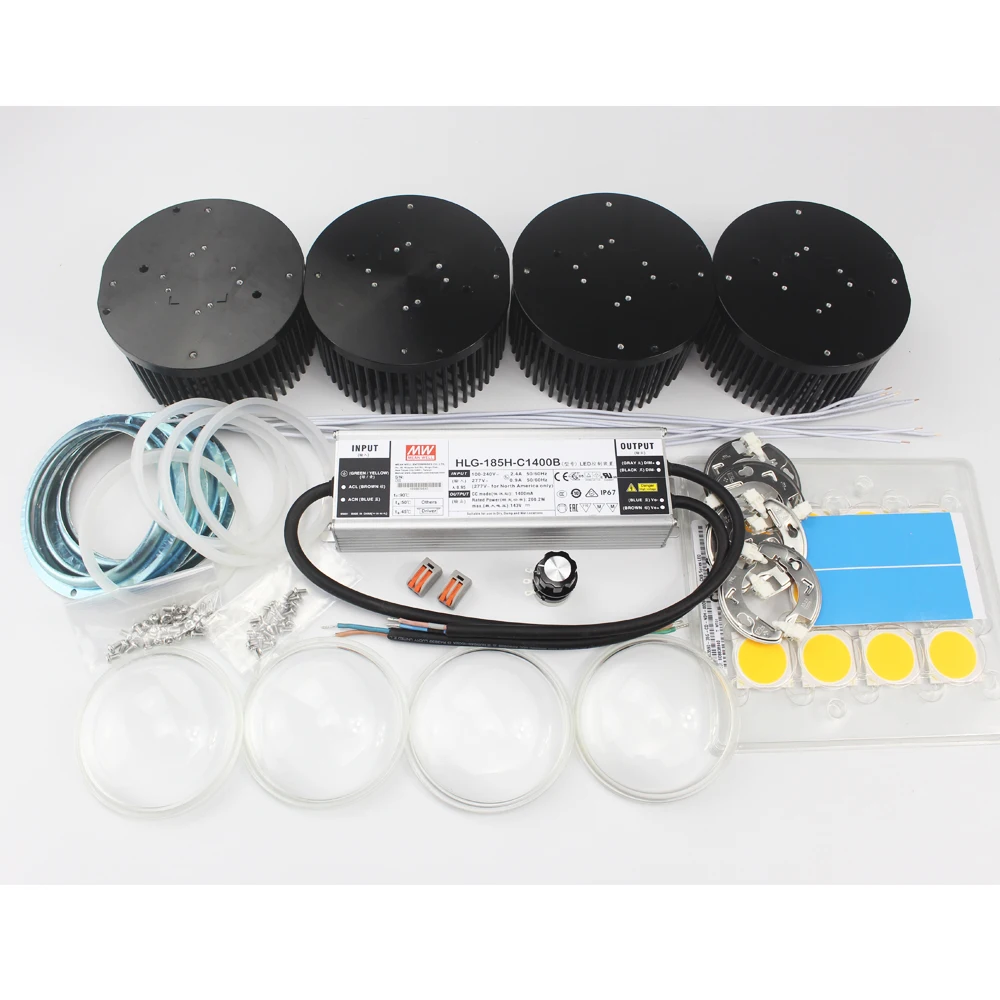 200W cob led grow light 4x50W CXB3590 3500K 5000K