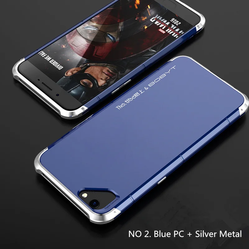NO 2. Blue PC + Silver Metal