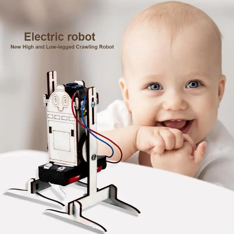 Electric Robot Science Experiment Material Package DIY Small Production Kit 