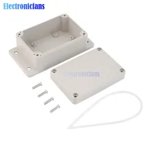 防水 100 × 68 × 50 ミリメートルのプラスチック電子プロジェクトボックスエンクロージャケース