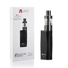 China Vaping Top Eectronic Cigarette 2.0ML Atomizer OCC coil head 10W 20W 30W 40W 50W Vapor e Cig Box Mini Starter Kit Vaptio