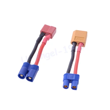 

1pcs T Female Plug to EC3 male / XT60 Female to EC3 Female Connector Balance Charge Cable for RC Lipo Battery