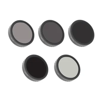 

5PC ND4-PL+ND8-PL+ND16-PL+ND32-PL+CPL Angles Camera Lens Filters For DJI Osmo Action Rapid Replacement Design fit perfectly J01