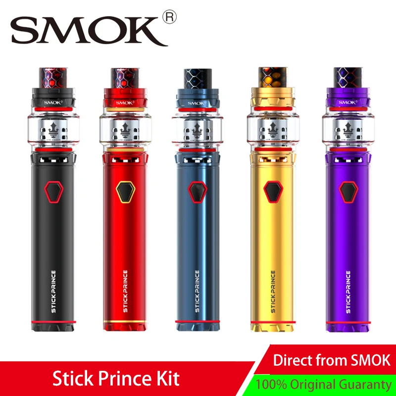 

Original SMOK Stick Prince Kit with 3000mAh built-in Battery 8ml TFV12 Prince Atomizer Tank Vape pen Kit use tfv12 Prince Coils