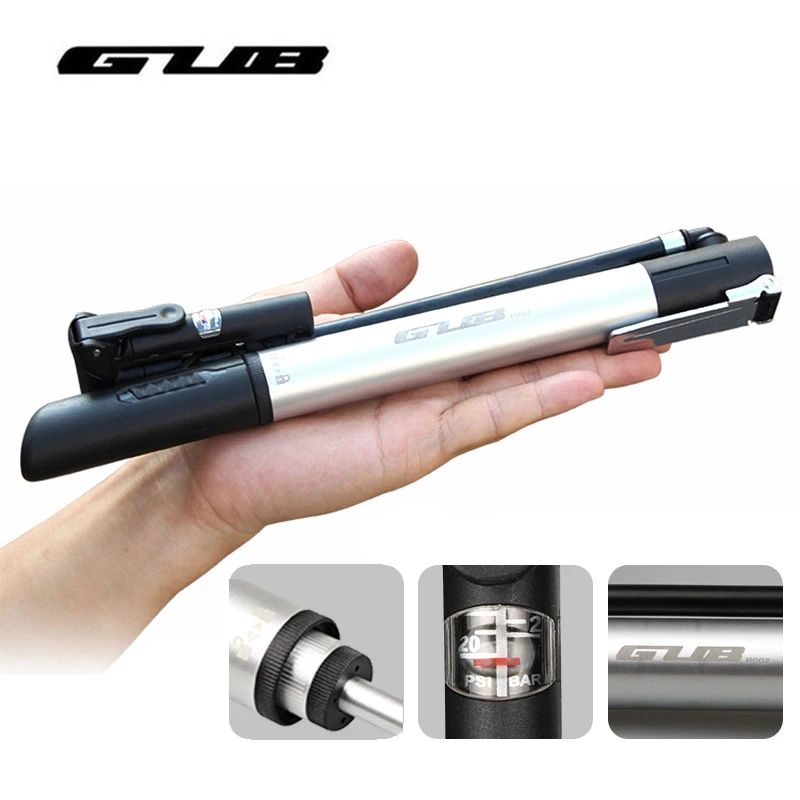 

GUB 2 Style Bicycle Pump Portable High-strength MTB Road Bike Pump Hose Schrader Presta Valve Hand Cycling Pump Bike Accessories