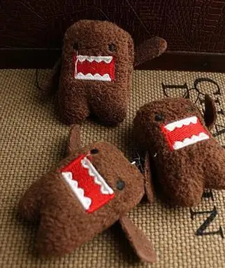 1 шт. Kawaii 8,5 см Domokun плюшевая игрушка забавная Domo-kun Мягкая кукла детская Новинка креативный подарок Domo Kun мягкие игрушки для детей