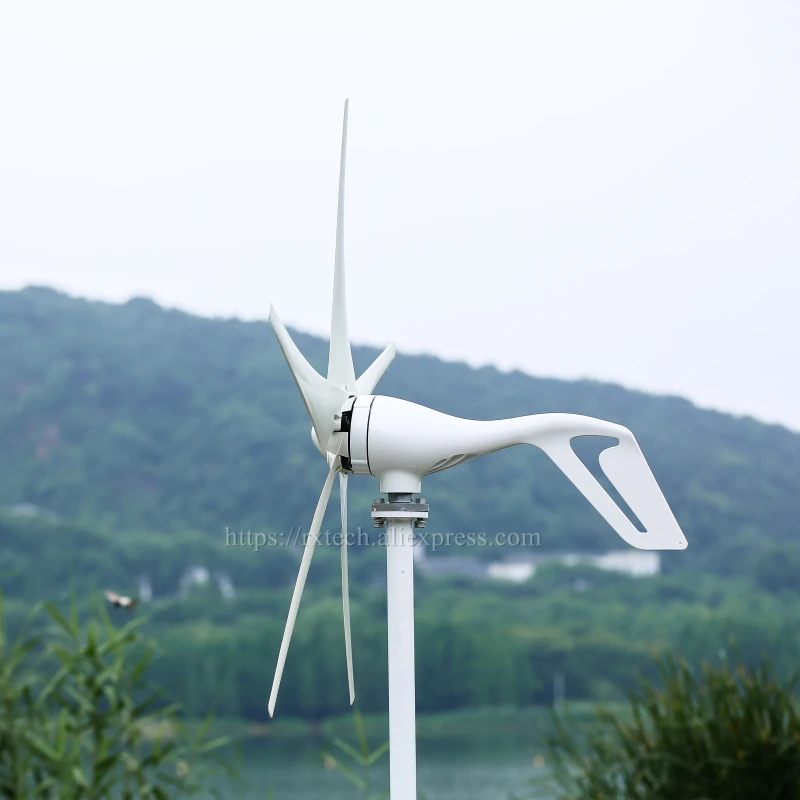Moinho de Vento Apto para Lâmpadas de Rua Pequeno Casa Gerador Turbina Eólica Barco Monitoramento Livre 600w Controlador 10 Anos Garantia 2021 Cheap Geradores de energia alternativa